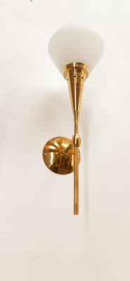 Sconce in Brass and Glass from Stilnovo-QLH-1799229