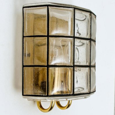 Sconce in Iron and Bubble Glass from Limburg, 1960-VDW-1823109