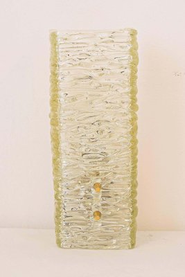 Sconce in Textured Glass Sconce by J. T. Kalmar for Kalmar, 1950s-SPD-1131061