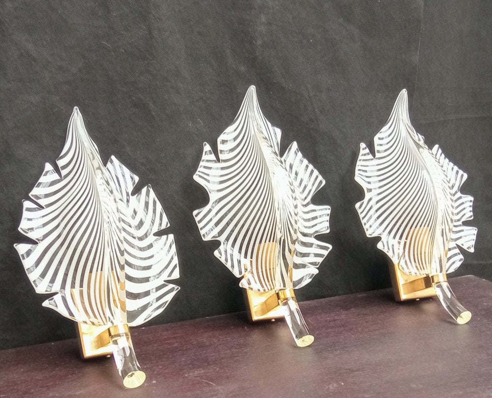 Sconces, 1970s, Set of 3