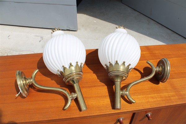 Sconces by Angelo Lelli for Arredoluce, 1960s, Set of 2-EH-729005