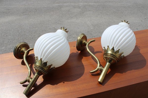 Sconces by Angelo Lelli for Arredoluce, 1960s, Set of 2-EH-729005