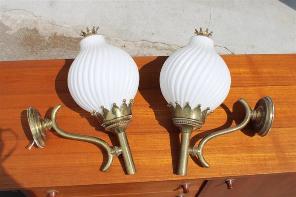 Sconces by Angelo Lelli for Arredoluce, 1960s, Set of 2-EH-729005