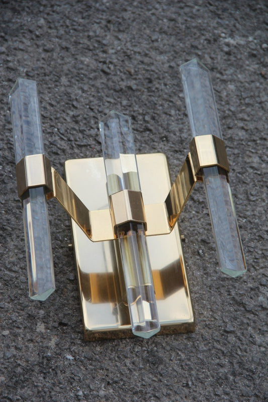 Sconces by Gaetano Sciolari, 1970s, Set of 2