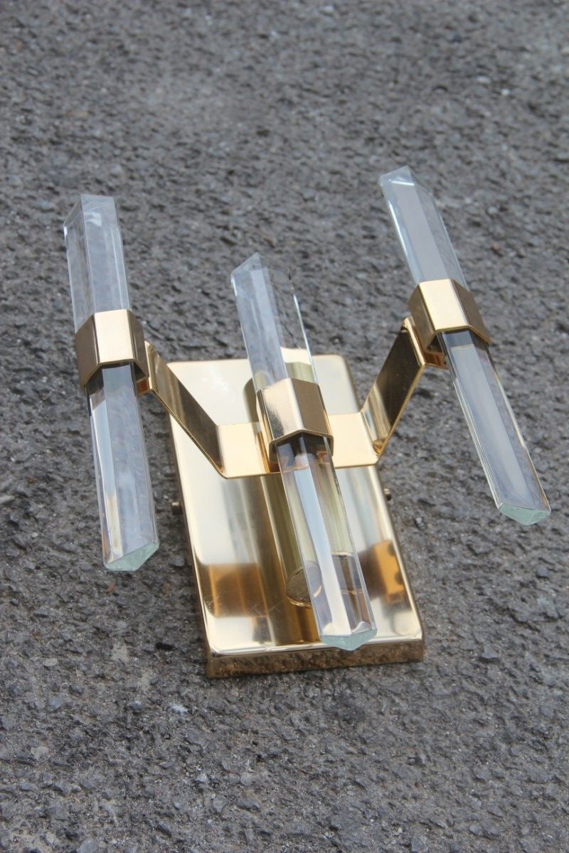 Sconces by Gaetano Sciolari, 1970s, Set of 2