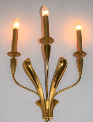 Sconces by Gaetano Sciolari, Italy, 1950s, Set of 2-AOL-1359642