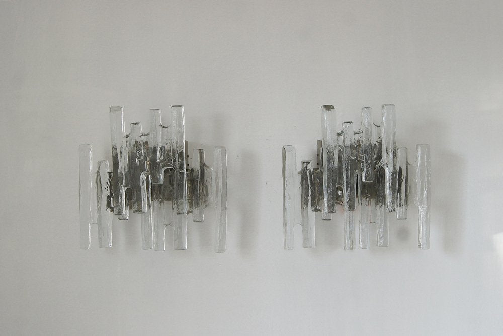 Sconces by J. T. Kalmar for Kalmar Franken Kg, 1970s Set of 2