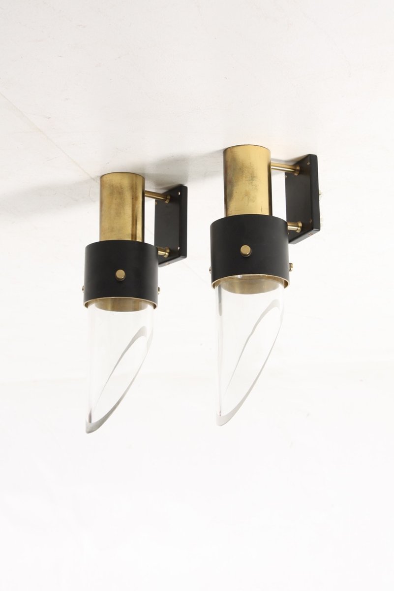 Sconces by Kay Kørbing for Lyfa, 1960s, Set of 2