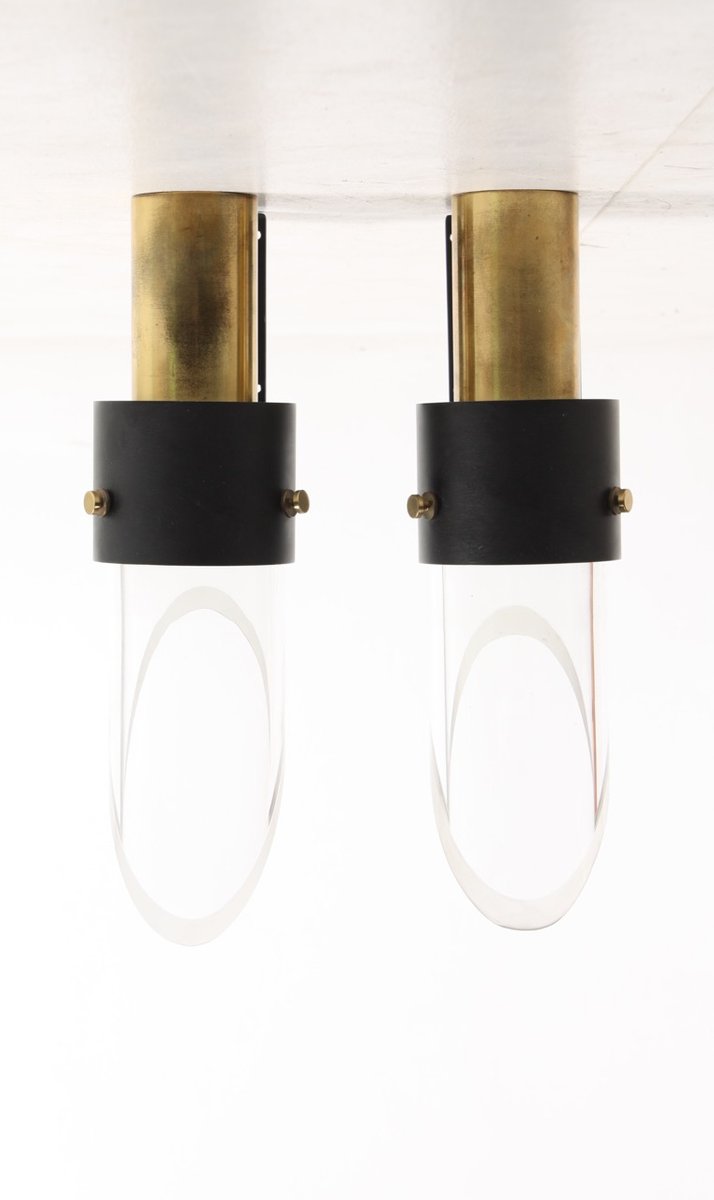 Sconces by Kay Kørbing for Lyfa, 1960s, Set of 2