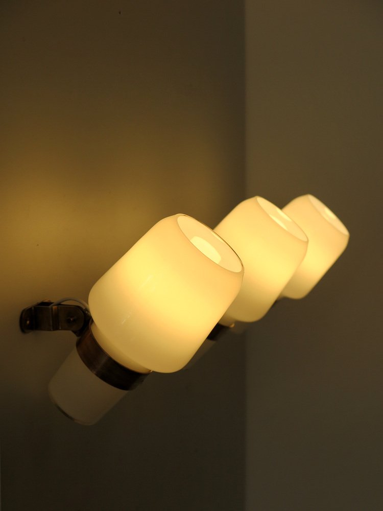 Sconces by Massimo Vignelli for Venini Murano, 1950s, Set of 3