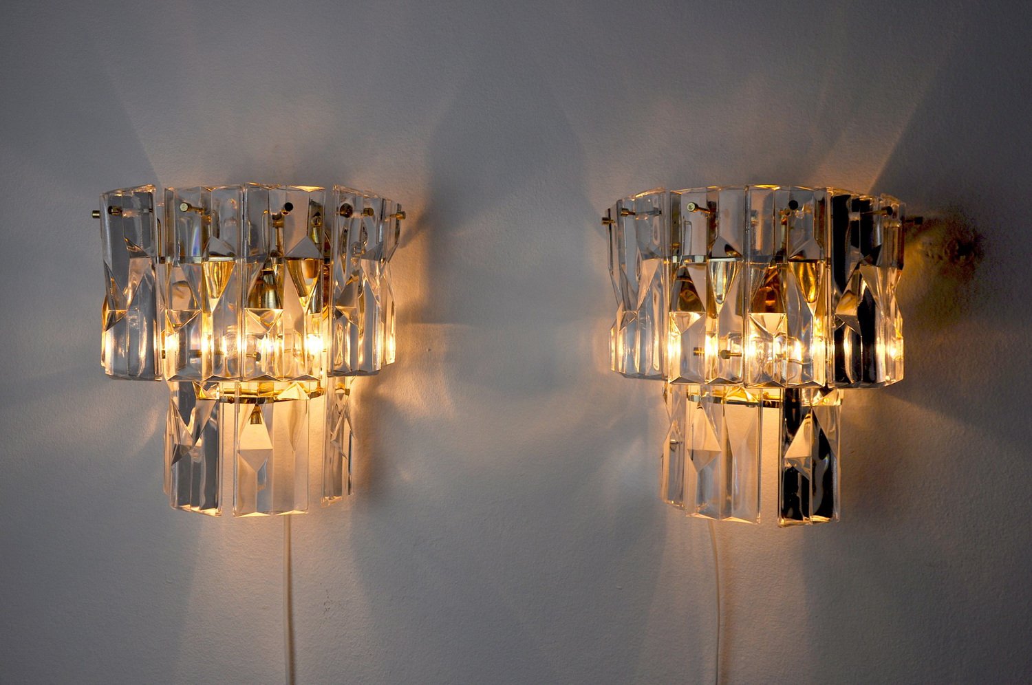 Sconces from Kinkeldey, Germany, 1970s, Set of 2