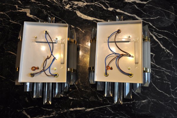 Sconces from Venini, Italy, 1970s, Set of 2-EJE-958622