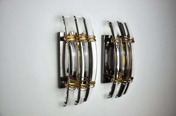 Sconces from Venini, Italy, 1980s, Set of 2-EJE-958614