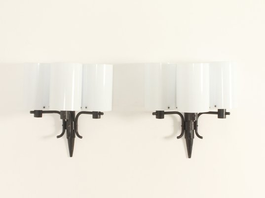 Sconces in Wrought Iron by Jordi Vilanova, Spain, 1960s, Set of 2-UB-1818667