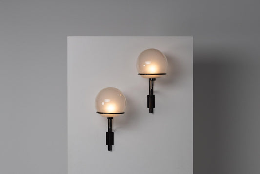 Sconces Model 256 attributed to Arteluce for Ico Parisi, Italy, 1964, Set of 2