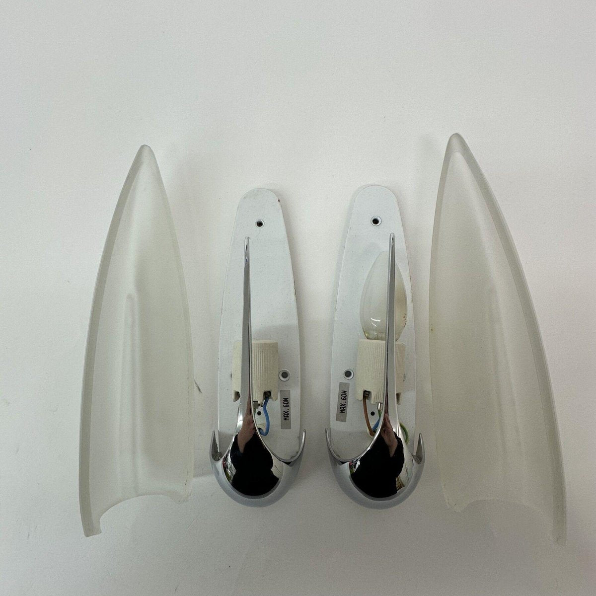 Sconces or Wall Lamps from Idearte, Spain, 1980s, Set of 2