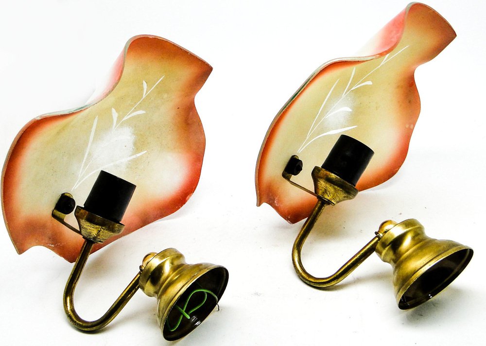 Sconces, Poland, 1970s, Set of 2