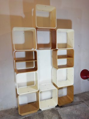 Scorzè Modular Shelves by Carlo De Carli for Fiarm, Venice, Italy, 1960s, Set of 11-HNE-1401250