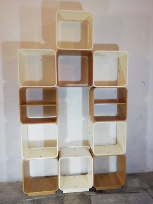 Scorzè Modular Shelves by Carlo De Carli for Fiarm, Venice, Italy, 1960s, Set of 11-HNE-1401250