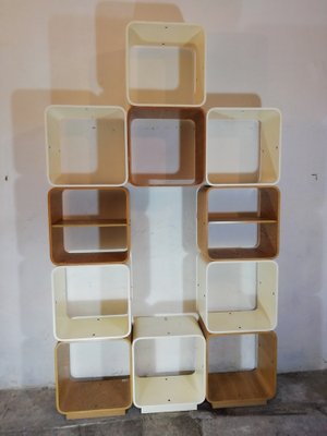 Scorzè Modular Shelves by Carlo De Carli for Fiarm, Venice, Italy, 1960s, Set of 11-HNE-1401250