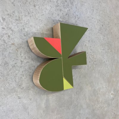 Scott Troxel, Clover, 2024, Acrylic on Wood Sculpture-CHG-2037965