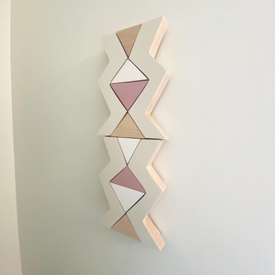 Scott Troxel, Dusty Pink, 2023, Acrylic & Wood Sculpture-CHG-2030861