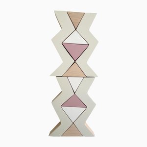 Scott Troxel, Dusty Pink, 2023, Acrylic & Wood Sculpture-CHG-2030861