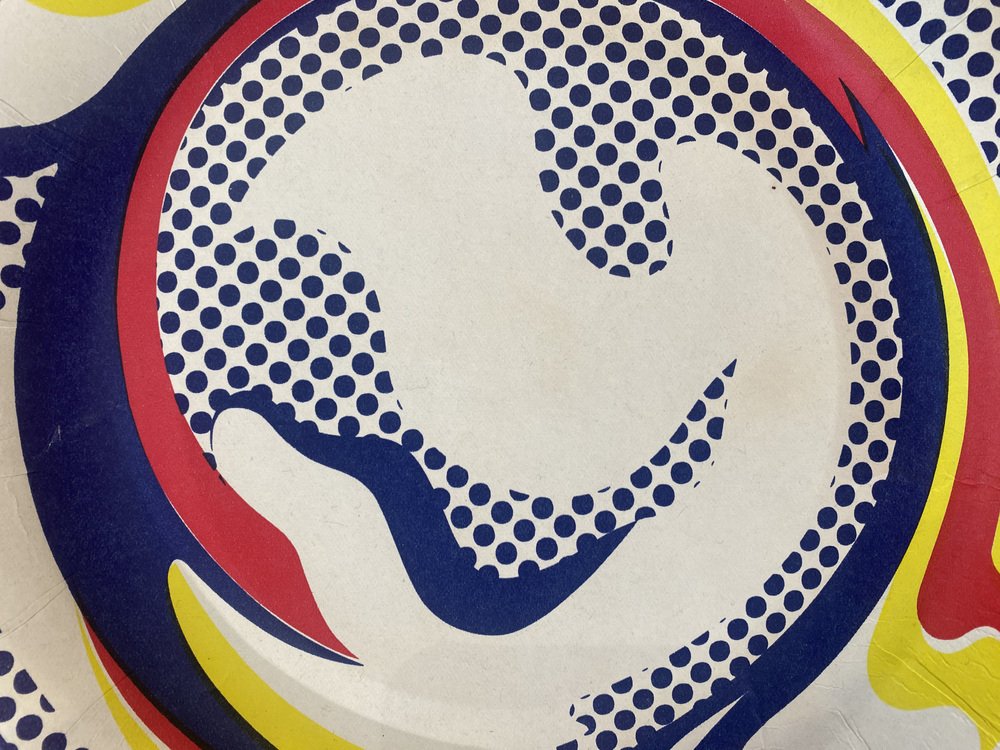 Screen Printing on Cardboard by Roy Lichtenstein