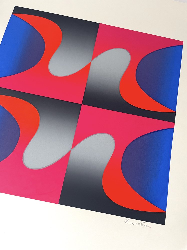 Screenprint, Op Art, 1960s-NY-1785130