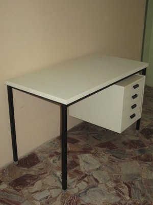 Scriavanian Black and White Desk, 1950s-CDG-1422801