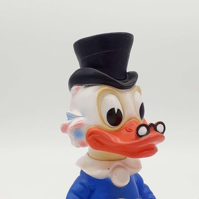 Scrooge with Sack Rubber Puppet by Ledraplastic for Walt Disney Production-PCO-1813280