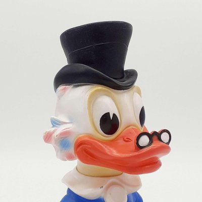 Scrooge with Sack Rubber Puppet by Ledraplastic for Walt Disney Production-PCO-1813280