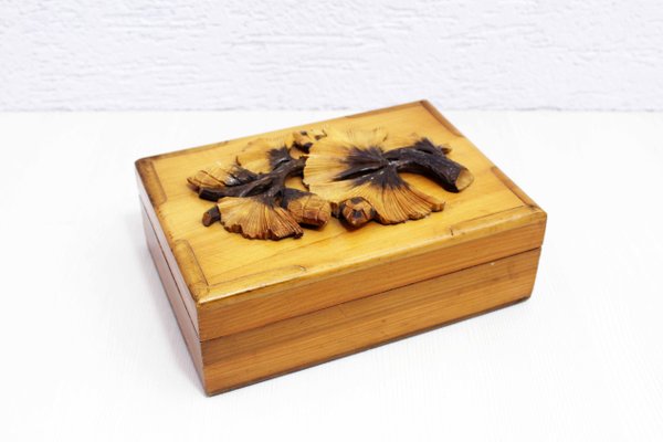 Sculpted Wooden Box, 1960-BQF-1161214