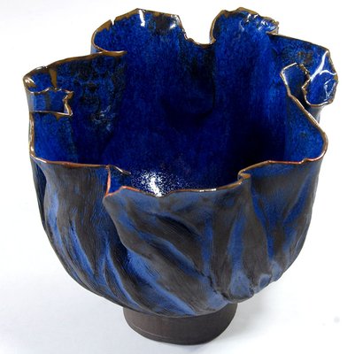 Sculptual Pottery Vase by Joanna Wysocka-GIW-1758775