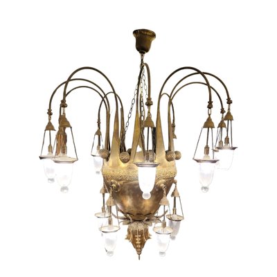 Sculptural 16-Light Chandelier by Basil Al Bayati-TCS-1742619