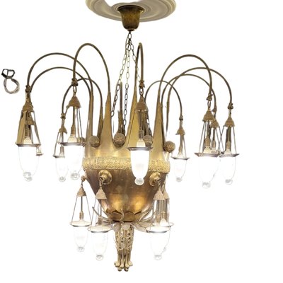 Sculptural 16-Light Chandelier by Basil Al Bayati-TCS-1742619