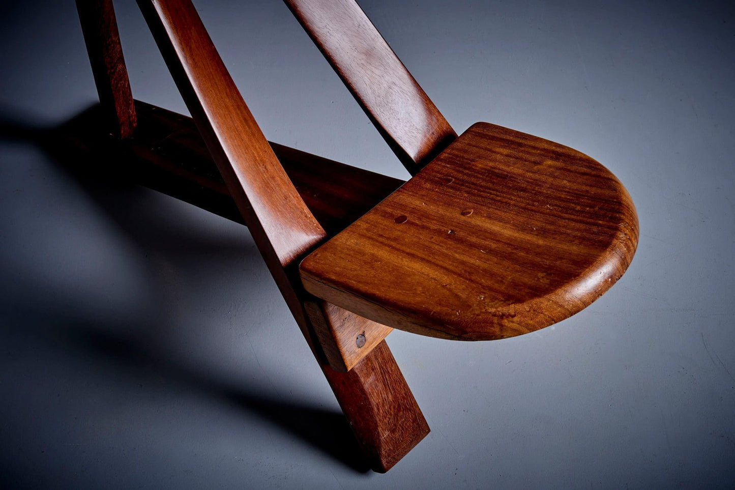 Sculptural African Studio Chair, 1960s