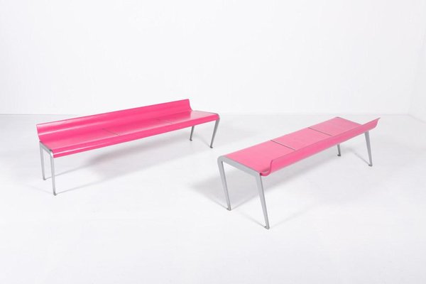 Sculptural Ballet Benches and Coffee Table by Marco Evaristti, Set of 2-KMC-1804833