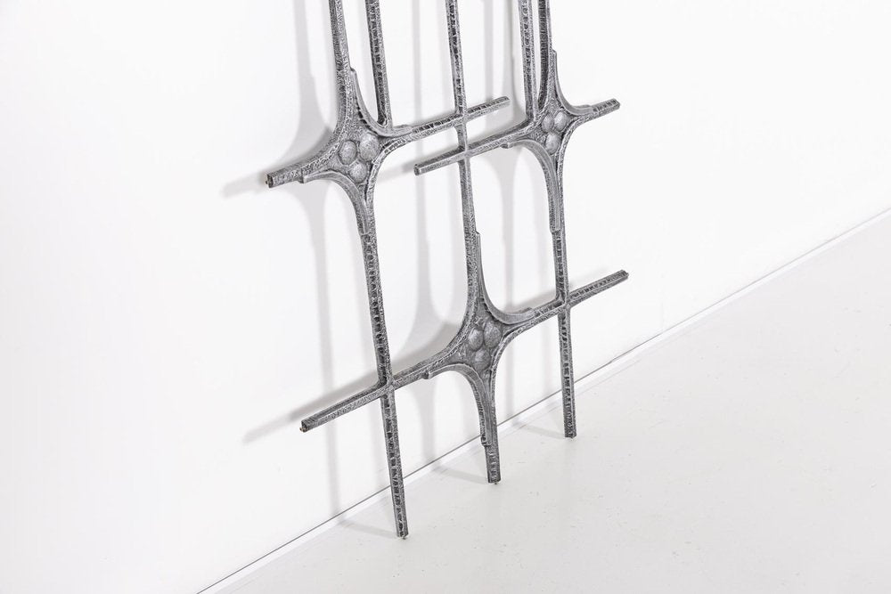 Sculptural Brutalist Wall Sculpture-Door Fixture, Germany, 1980s