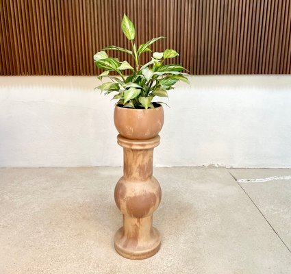 Sculptural Ceramic Column Planter by Otto Keramik, Germany 1970s-JP-1362034