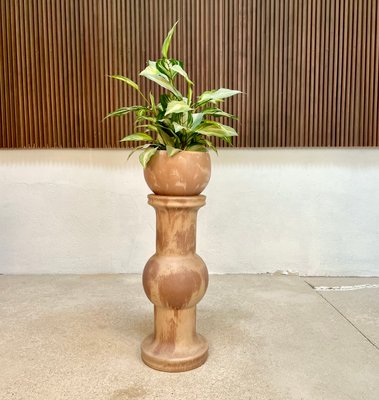 Sculptural Ceramic Column Planter by Otto Keramik, Germany 1970s-JP-1362034