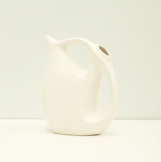 Sculptural Ceramic Jug Vase by Roberto Rigon for Bertoncello, Italy, 1970s