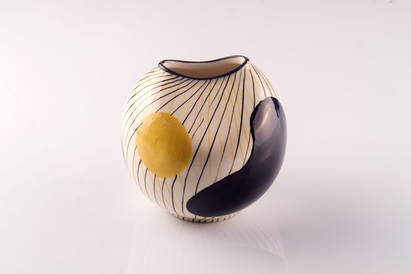 Sculptural Ceramic Vase Hawaii by Elfi Stadler for Schramberg, Germany-LBS-2017594