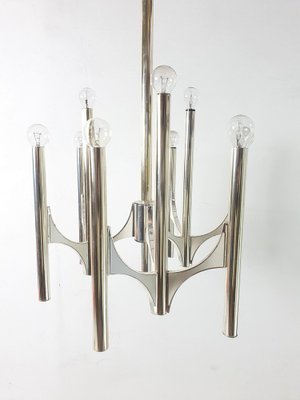 Sculptural Chandelier attributed to Gaetano Sciolari, Italy, 1970s-FO-1765690