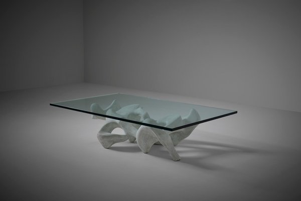 Sculptural Concrete Coffee Table, Italy, 1970s-CO-1450542