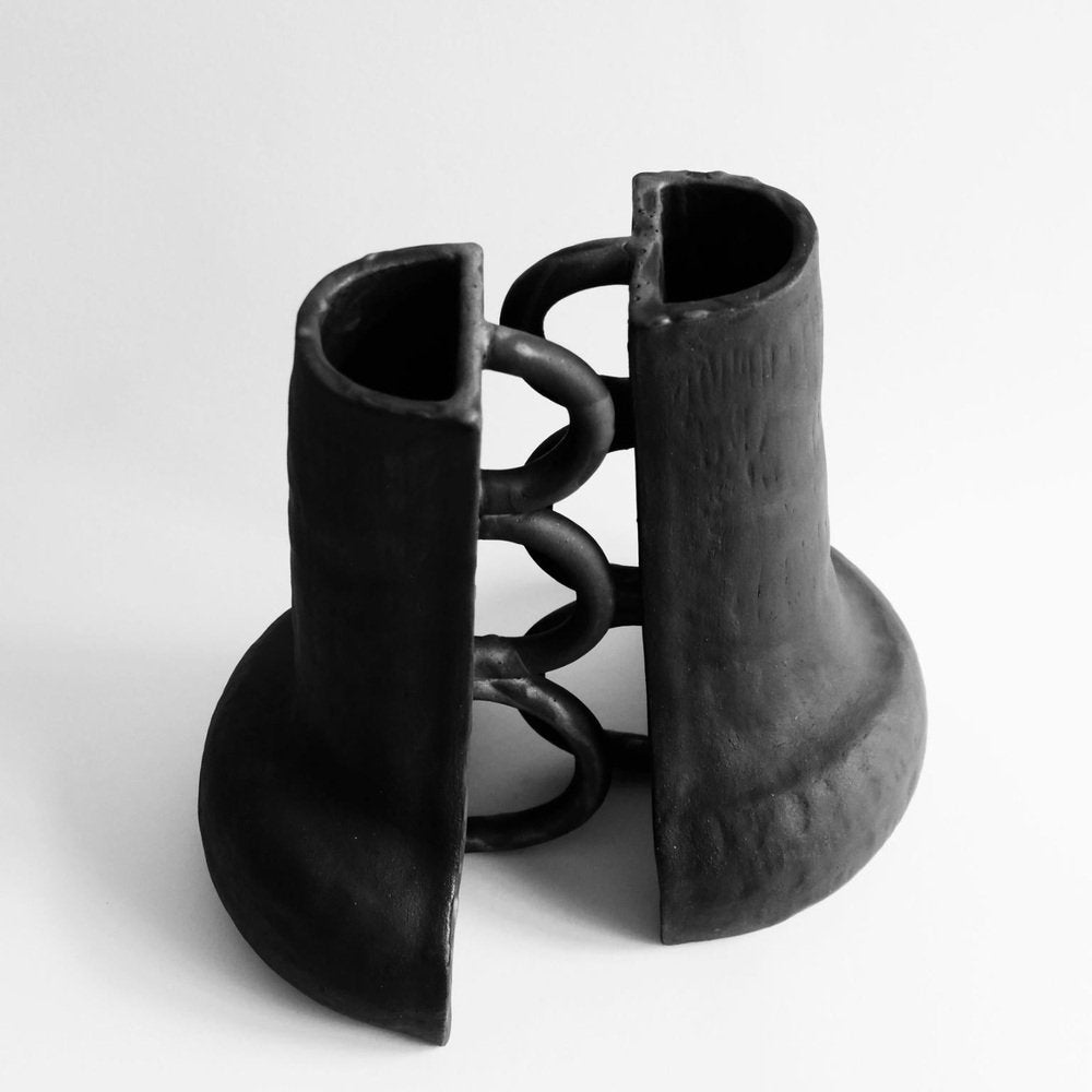 Sculptural Fragment 01 Vases by Ia Kutateladze, Set of 2