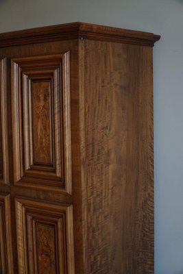 Sculptural Geometric Cabinet in Birch and Intarsia, 1930s-MXF-1750973