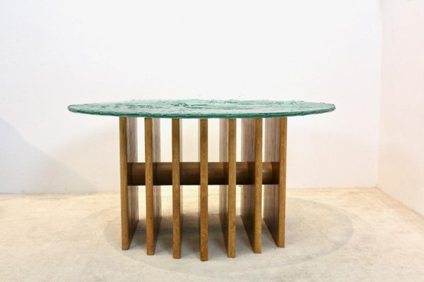 Sculptural Glass Top Coffee Table by Heinz Lilienthal-MO-1158538