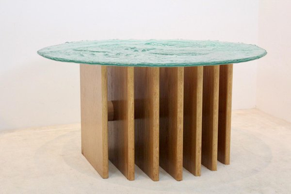 Sculptural Glass Top Coffee Table by Heinz Lilienthal-MO-1158538