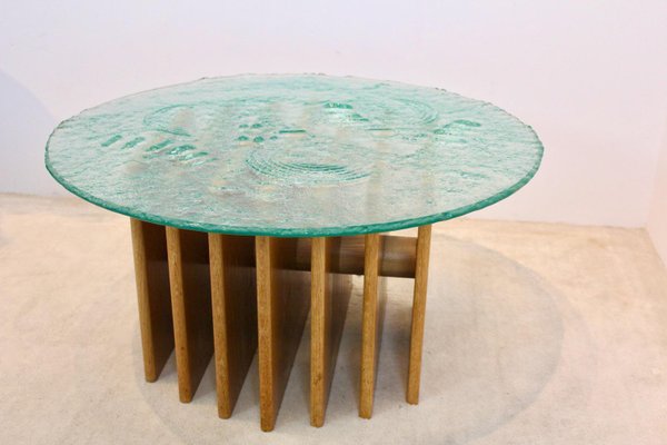 Sculptural Glass Top Coffee Table by Heinz Lilienthal-MO-1158538